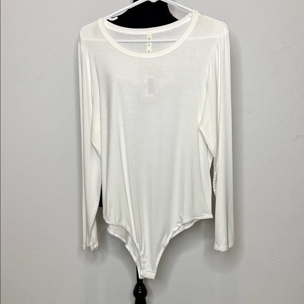 MTS Mitto Ivory long sleeve Bodysuit